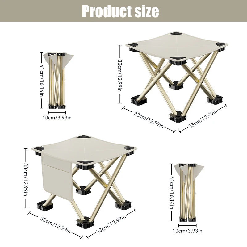 Outdoor Portable Folding Stool Camping
