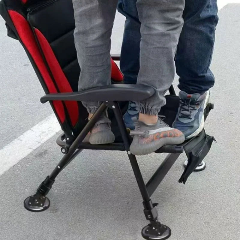 Outdoor Retractable Fishing Chair Portable Fishing