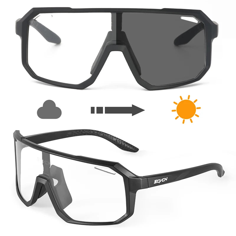 Cycling Glasses Photochromic Sunglasses Men Women Mountain