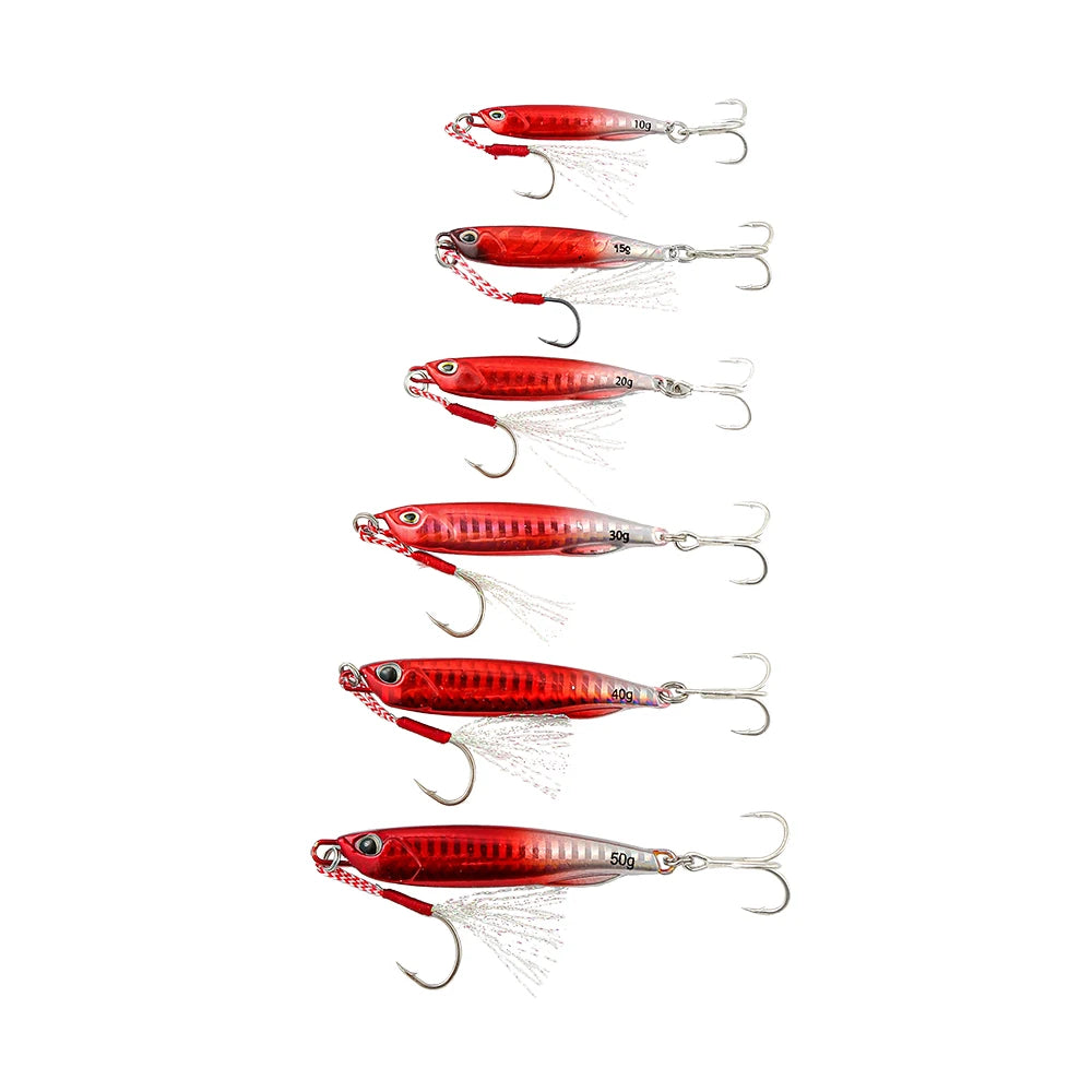 2021 Japen Metal Cast Jig Spoon 10/15/20/30/40/50g