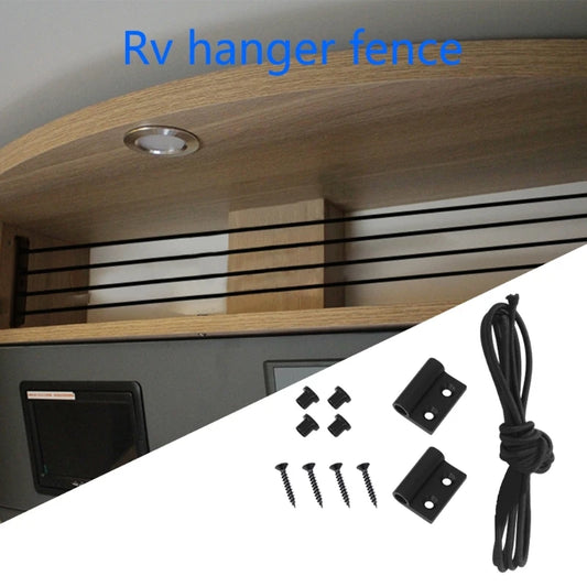 RV Camper Cabinet Cargo Net Trunk Trailer Side Cargo