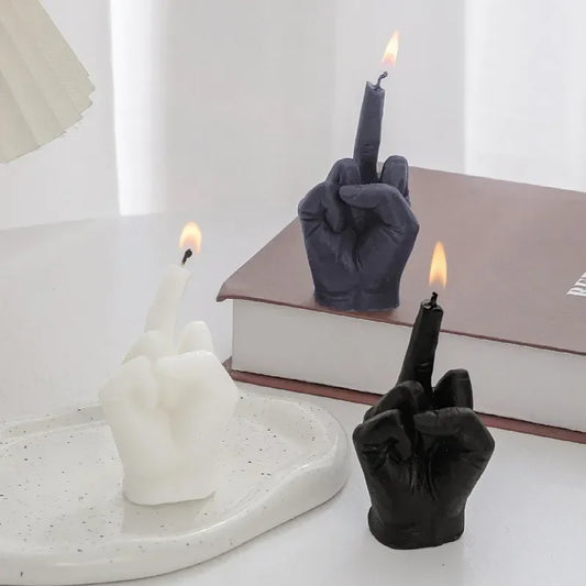 Creative Candles Middle Finger Shaped