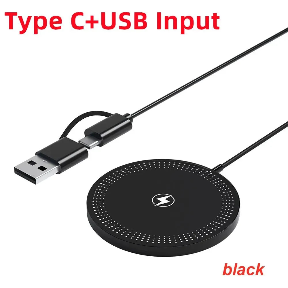 30W Magnetic Wireless Charger Pad Fast Charging