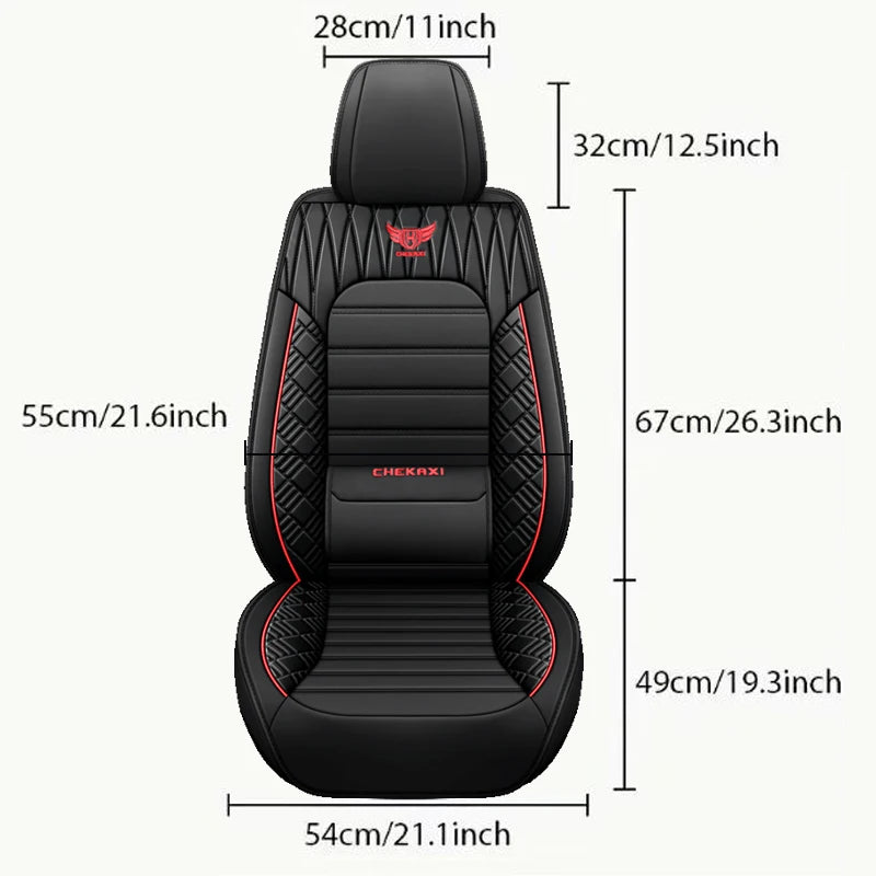 Universal Full Coverage Car Seat Covers for Most Car Models