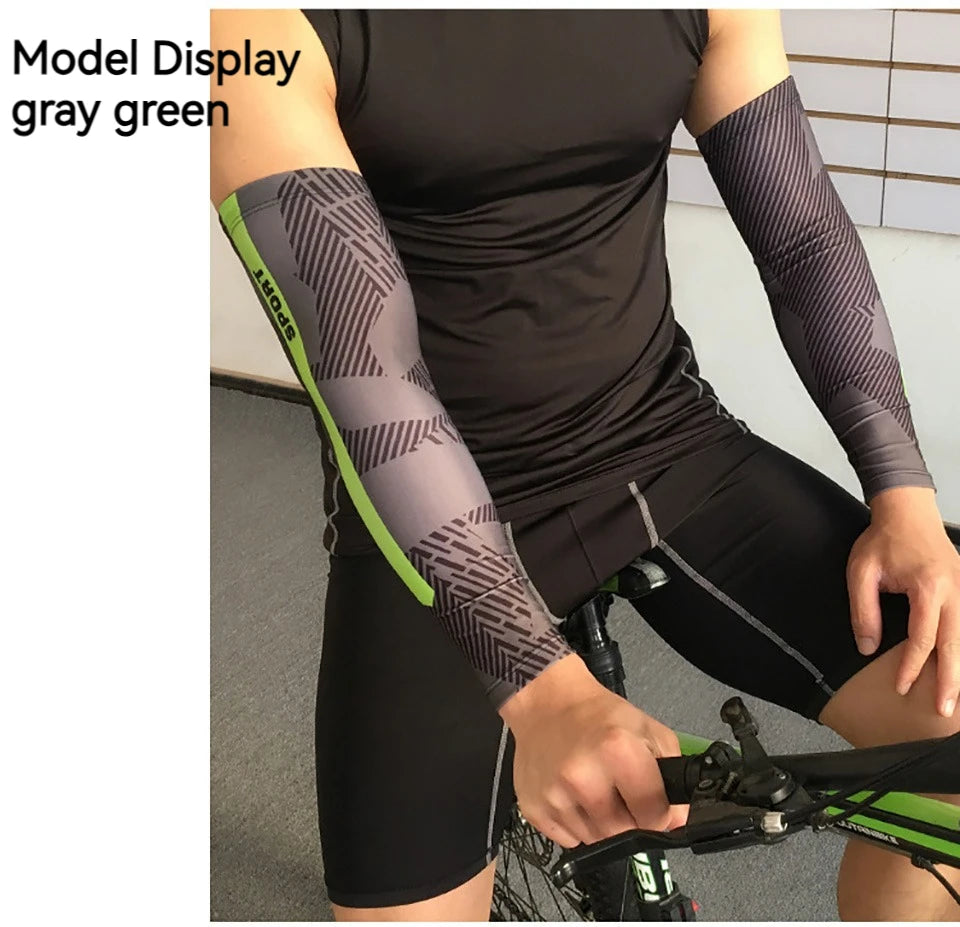 2pcs Sport Cycling Bicycle UV Sun Protection Cuff Cover