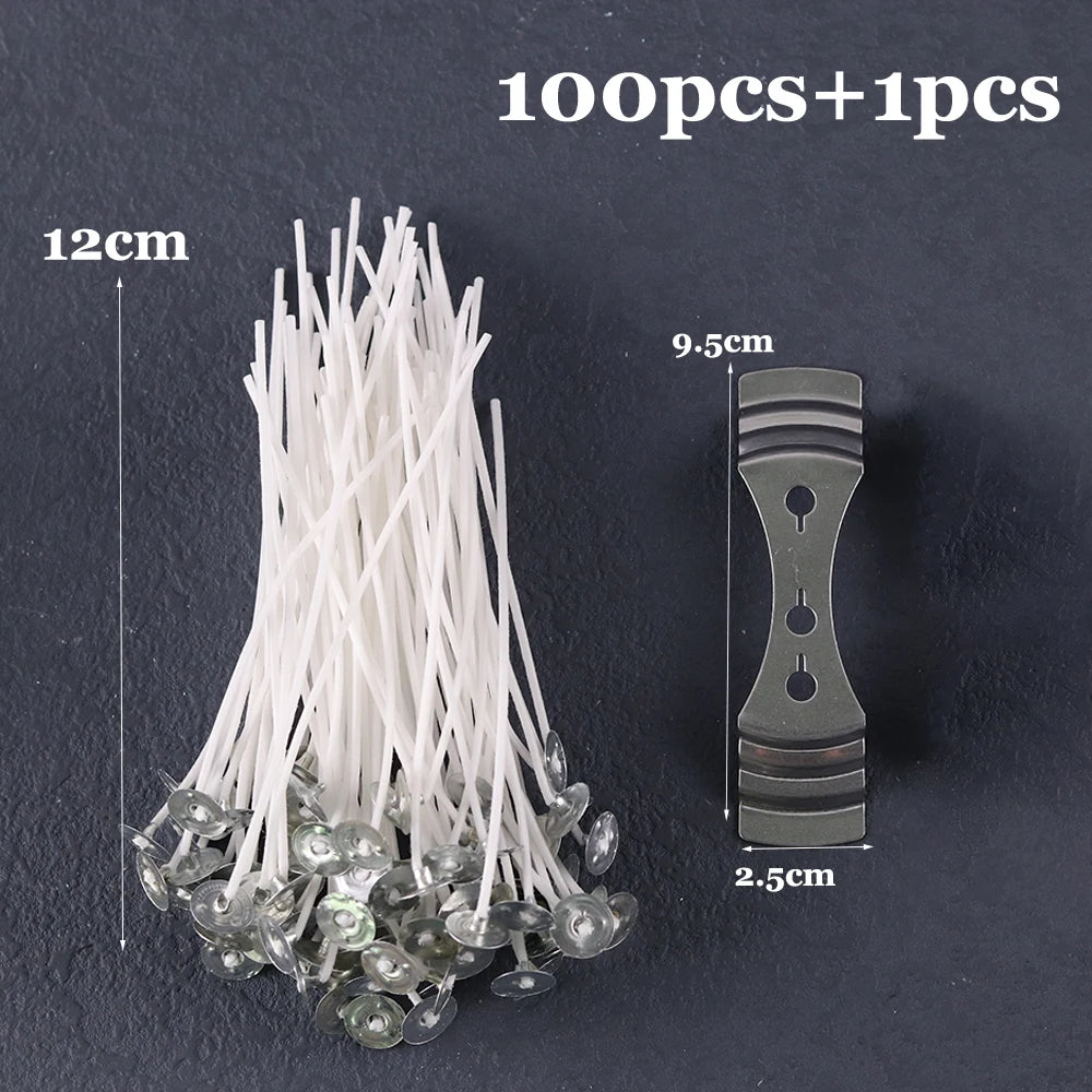 Smokeless Candle Wicks 2.6-20cm Pre-Waxed