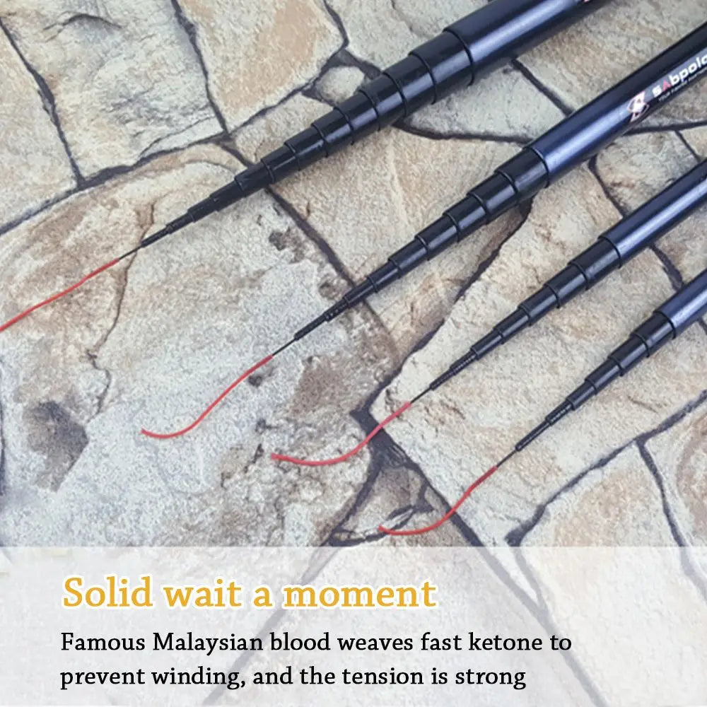 1.8/2.1/2.4/2.7/3.6m Length Ultralight Telescopic Fishing Rod