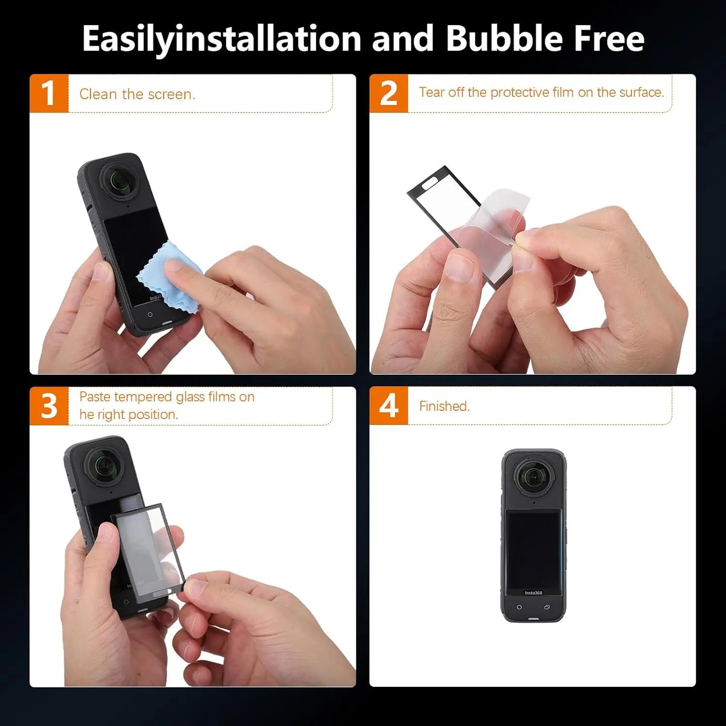 Screen Protector Soft Film For Insta360