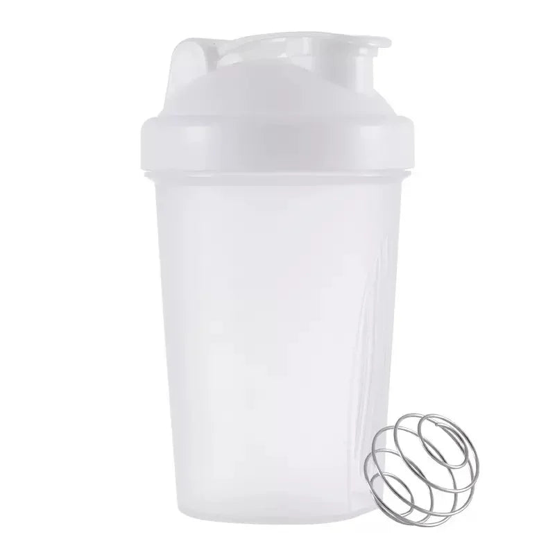 Sport Shaker Bottle 400ML Whey Protein Powder Mixing Bottle