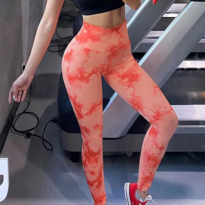Sexy dames gym yoga leggings hoge taille push-up legging