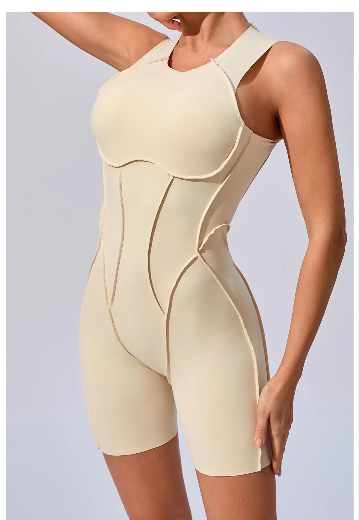 Sports Overalls Padding Sporty Jumpsuit Sportswear Woman