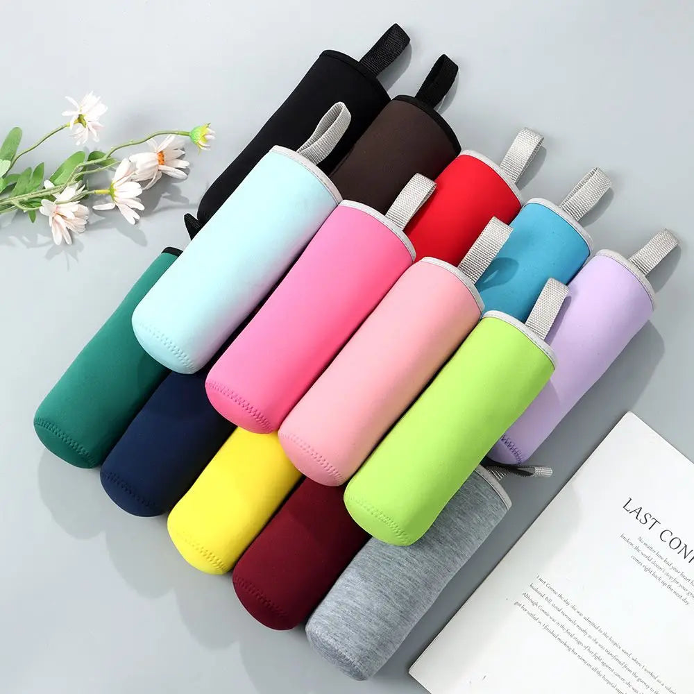 550ml Sport Water Bottle Cover Neoprene Insulator Sleeve Bag