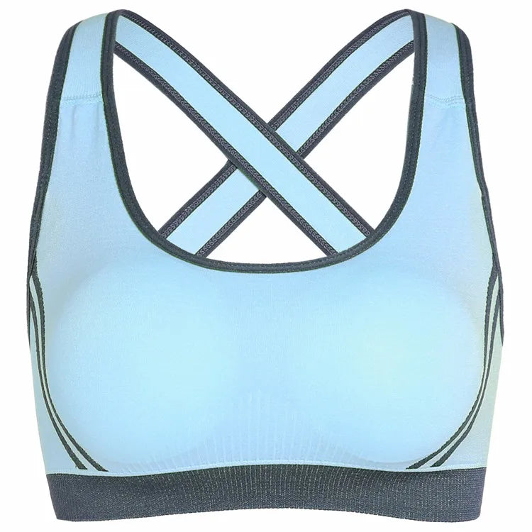 Draadloze sportbeha met bewegingscomfort voor dames