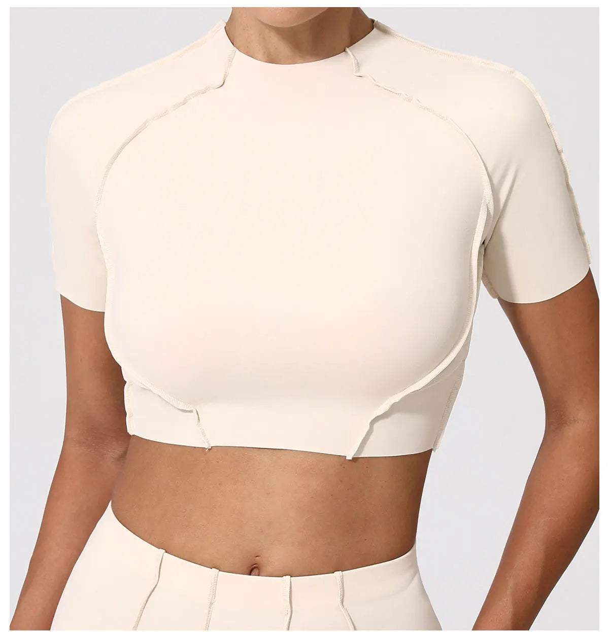 Sports T-shirt Women Fitness Top Short Sleeves Yoga Dance