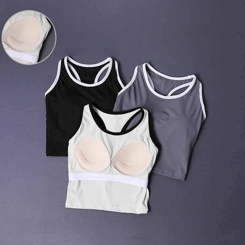 Sports vest for women 2025 new style bra fitness clothes