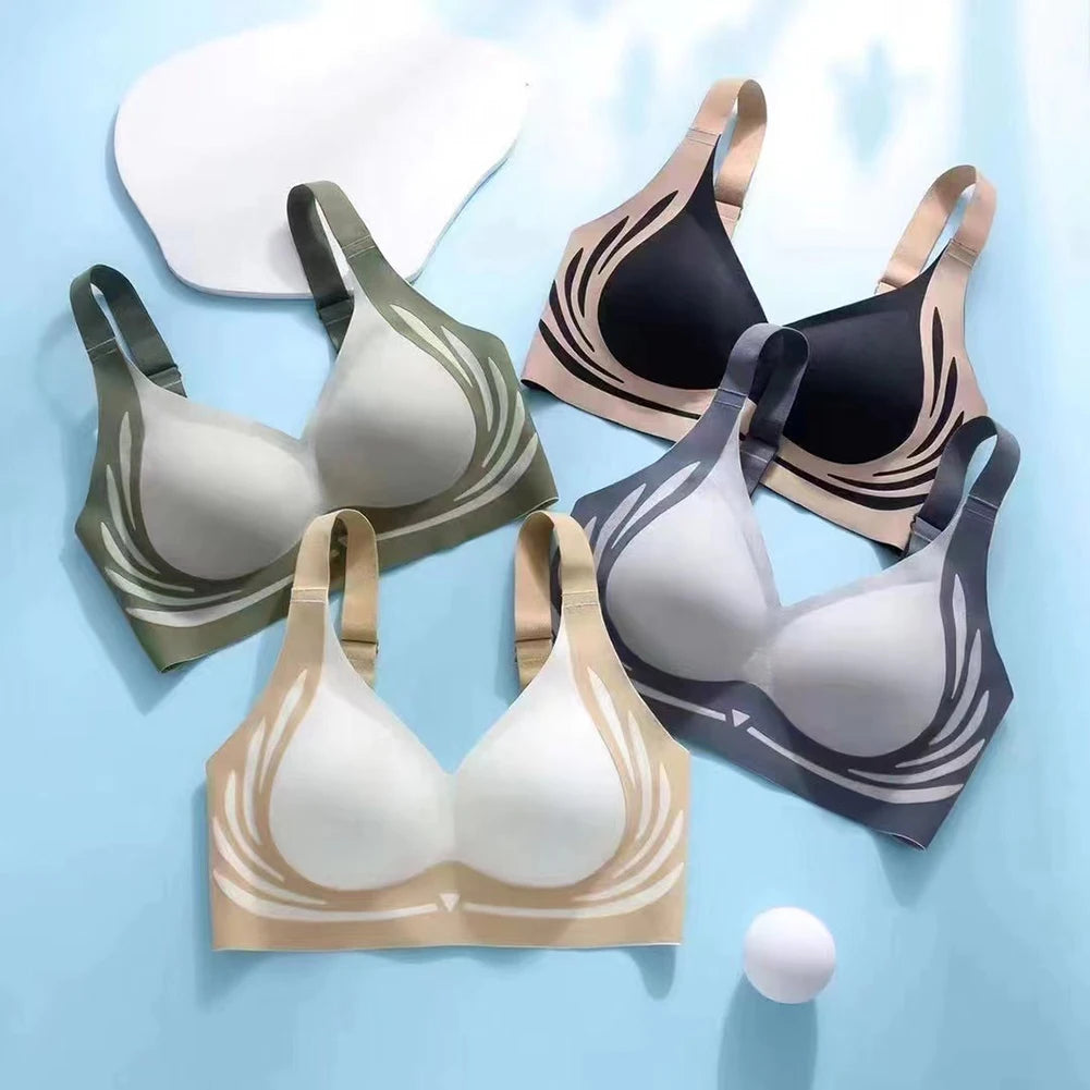 Nieuwe zomerse dames comfort anti-verzakking bh,