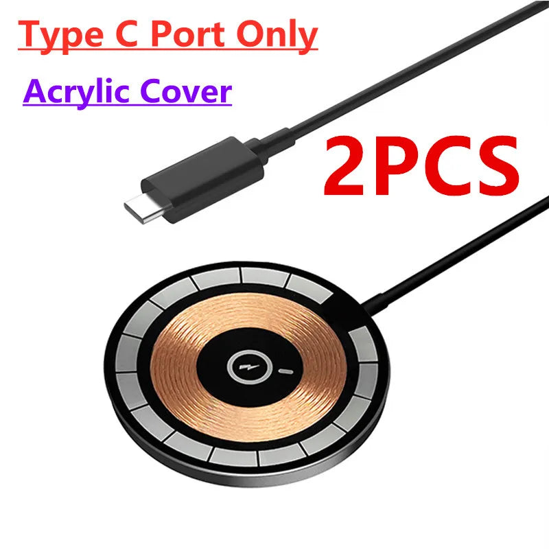100W Magnetic Wireless Charger Pad Phone