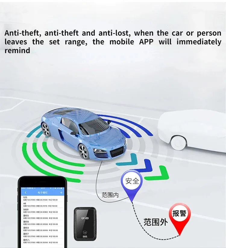 New GF09 mini GPS locator for cars Accurate positioning