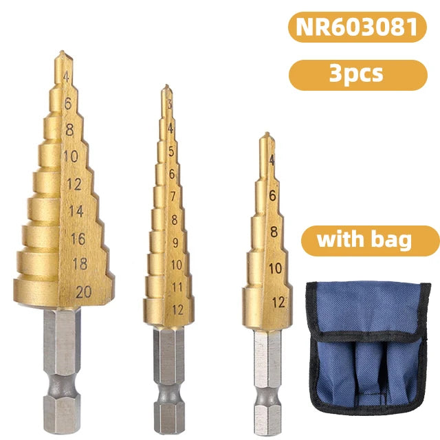 AMR 3pcs 3-12mm4-12mm 4-20mm 4-32mm Straight Groove