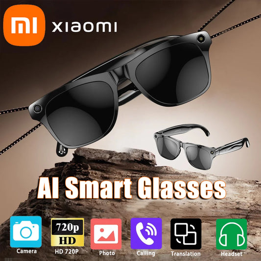 XIAOMI 4K HD AI Smart Glasses Chat 260Mah Battery