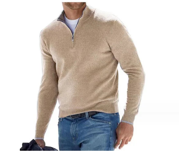 2025 Long Sleeved Sweater Men's Base Sweater for men in