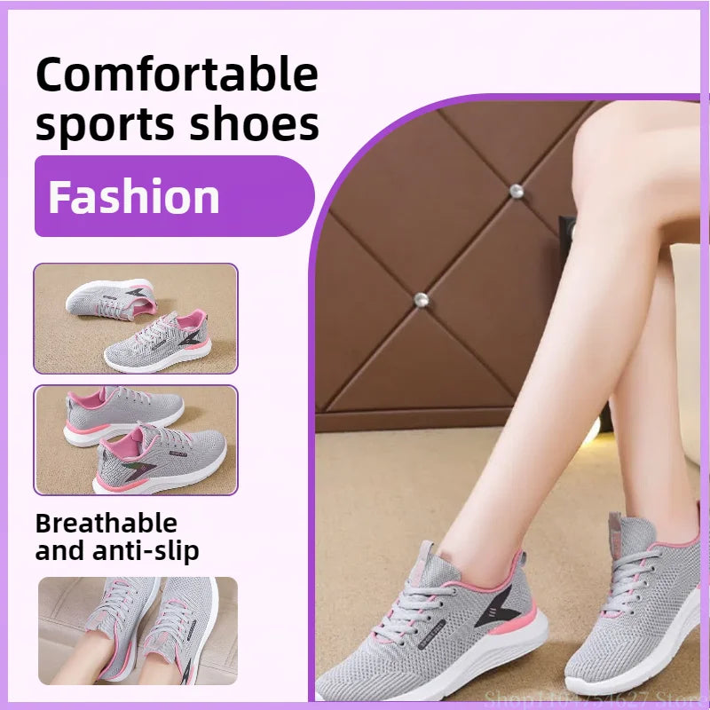 Women's Sports Shoes New Spring and Autumn Multifunctional Soft