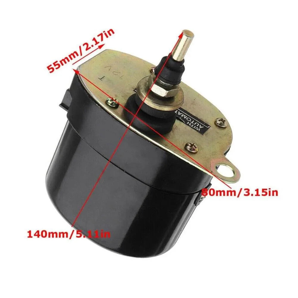 Elektrische ruitenwissermotorset 12V ruitenwissermotor met bladen