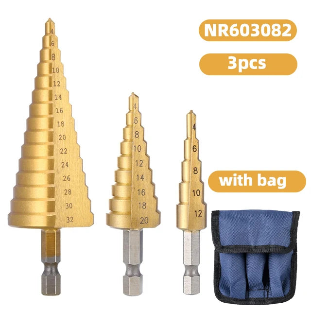 AMR 3pcs 3-12mm4-12mm 4-20mm 4-32mm Straight Groove