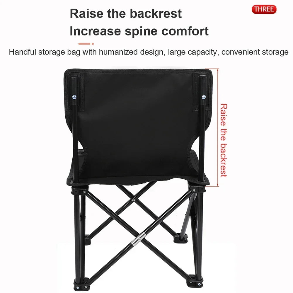 Camping Chair Outdoor Folding Beach Multifunctional