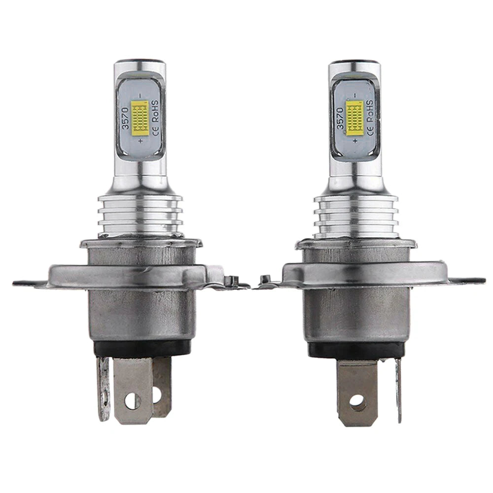 H4 9003 HB2 LED Headlight Bulbs Kit High Low Beam Bright 35W 4000LM 6000K White
