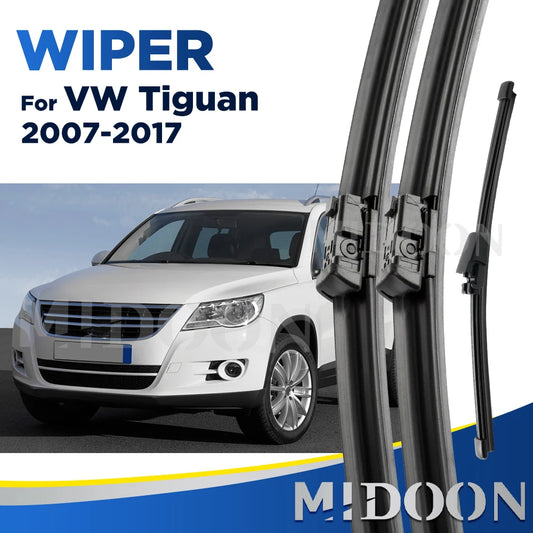Voorruitwisserbladen voor VW Tiguan voor- en achterruit
