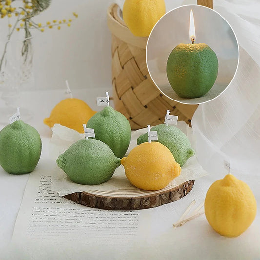 INS Decorative Fragrance Gift Lemon Candle