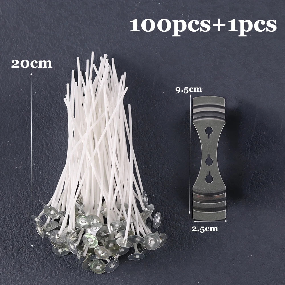Smokeless Candle Wicks 2.6-20cm Pre-Waxed