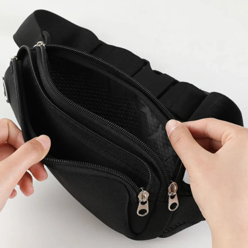 Sport Running Waist Bag Zipper Fanny Pack Adjustable