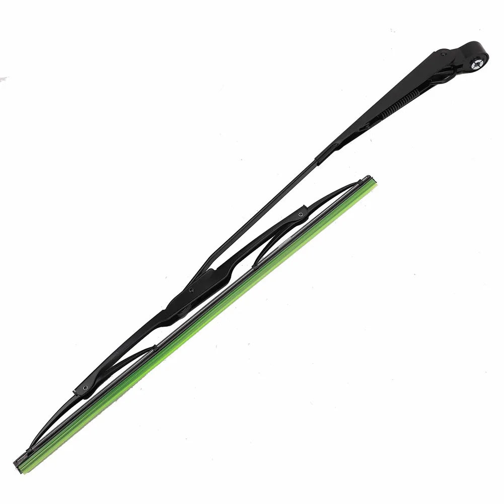 1 set 12V WindsHield ruitenwissermotor 105° blad voor tractor, boot, camper, auto-accessoires