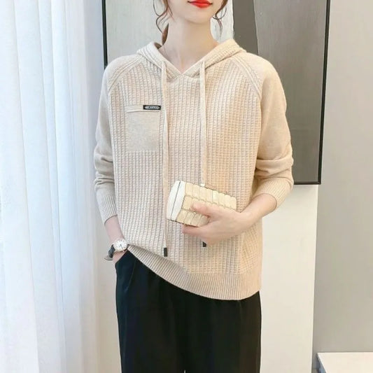 Hooded Hoodie For Women Pullovers