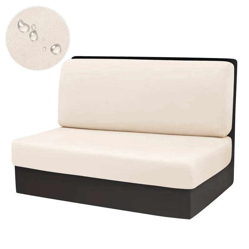 2pcs/set Jacquard RV Dinette Cushions Covers Stretch