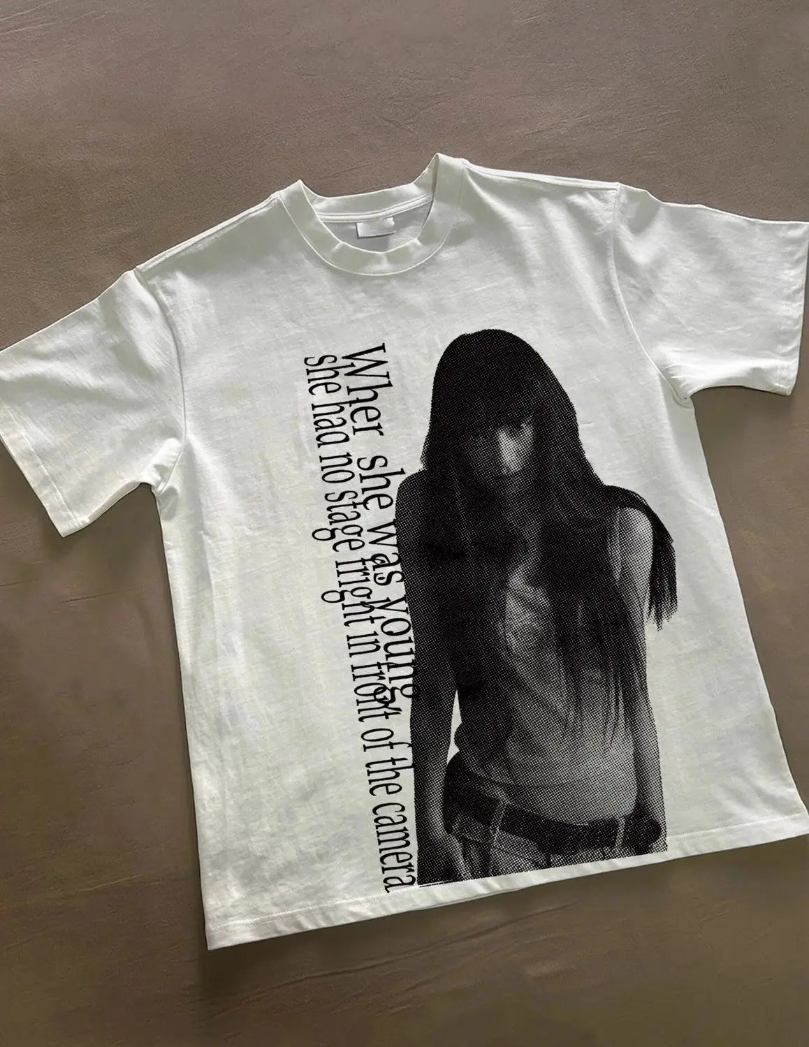 Men and Women T Shirts Short Sleeve Print O-neck Tees Y2k Tops Casual Fashion