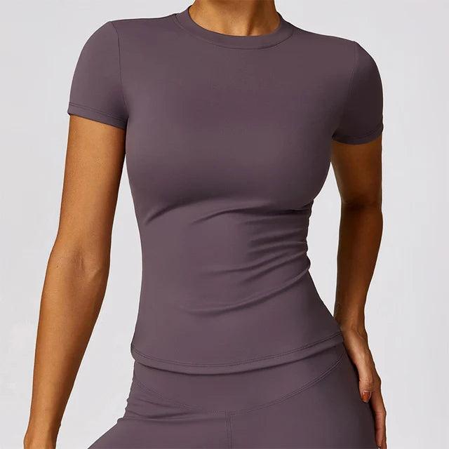 Women's Sports T Shirt Summer Short Sleeve Running