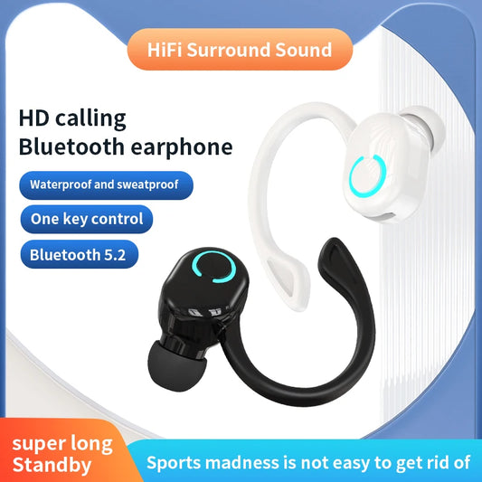 VAORLO Bluetooth 5.2 Earphone Waterproof Wireless Headphone