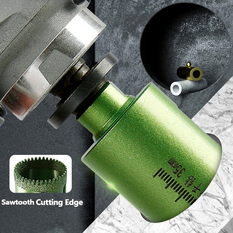 Serrated Dry Drilling Hole Opener Rock Slab/Marble/Quartzite/Granite/