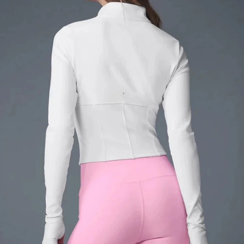 Sports Jackets Top Women Workout Tops Activewear