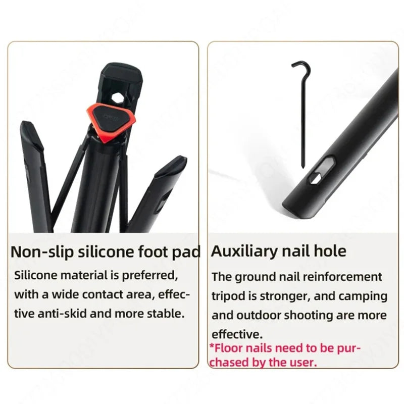 2024 Original New Xiaomi Mijia Zoom Ground Selfie Stick