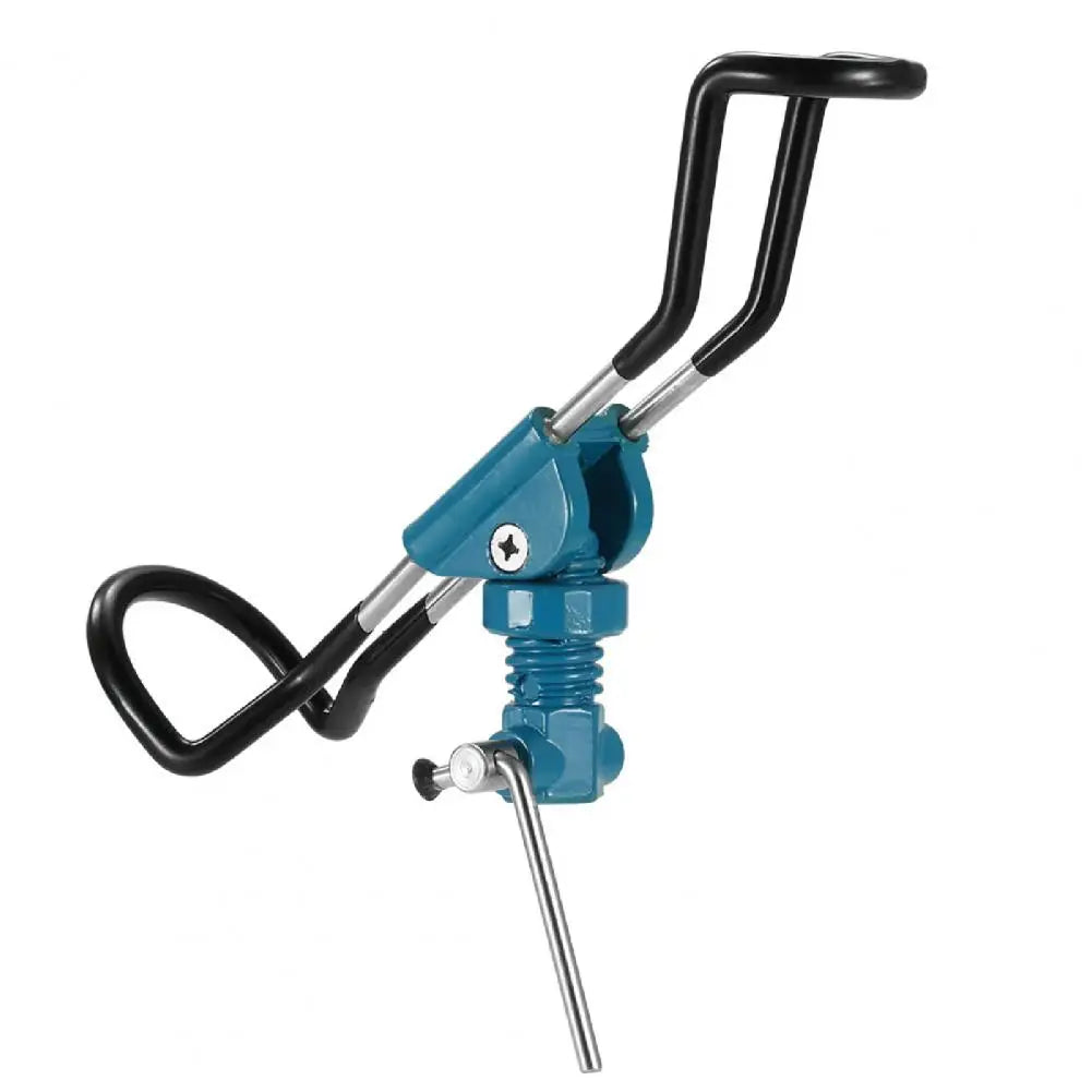 Fishing Rod Tapered Shape Pole Bracket Non-slip Stainless Steel Adjustable Fishing Turret Support Fishing Tackle Rod Holder