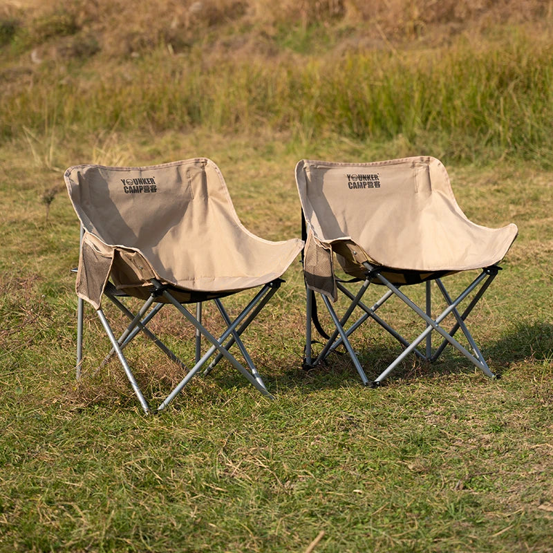 Outdoor Folding Moon Chair Portable Chair Camping