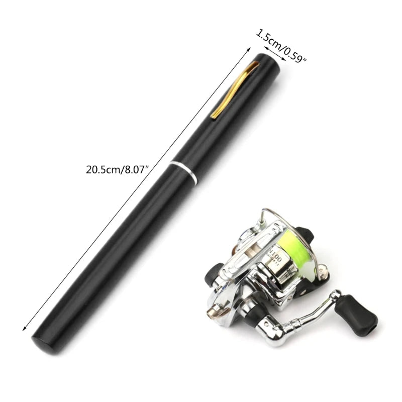 Fishing Rod Collapsible Fishing Rod for Salt/Freshwater