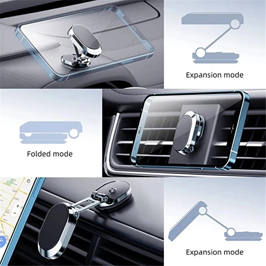 Magnetic Car Phone Holder 360° Rotate Magnet
