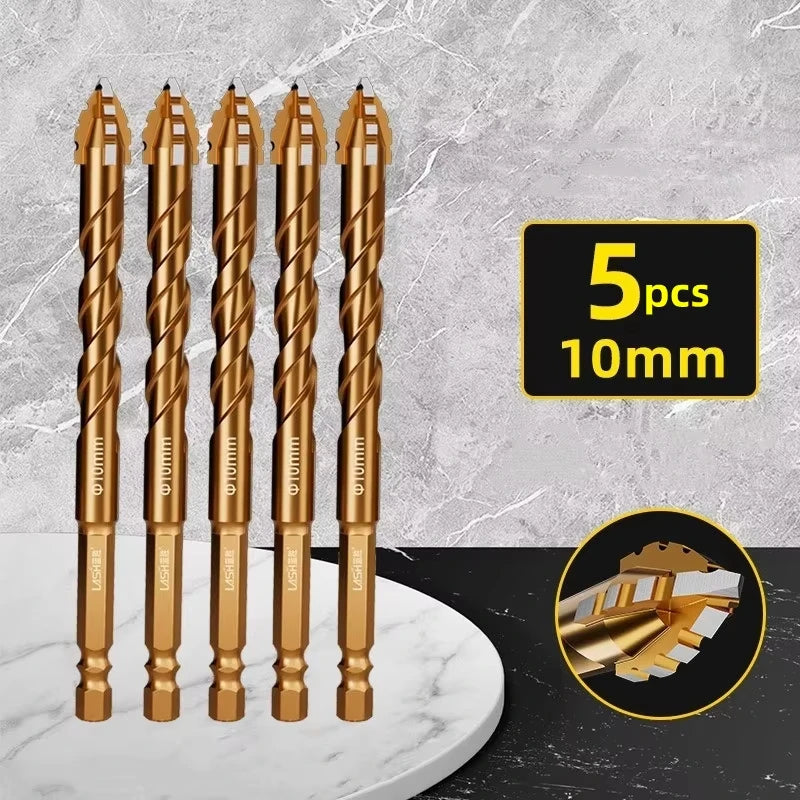 Upgraded four-edged sawtooth drill bit Professional