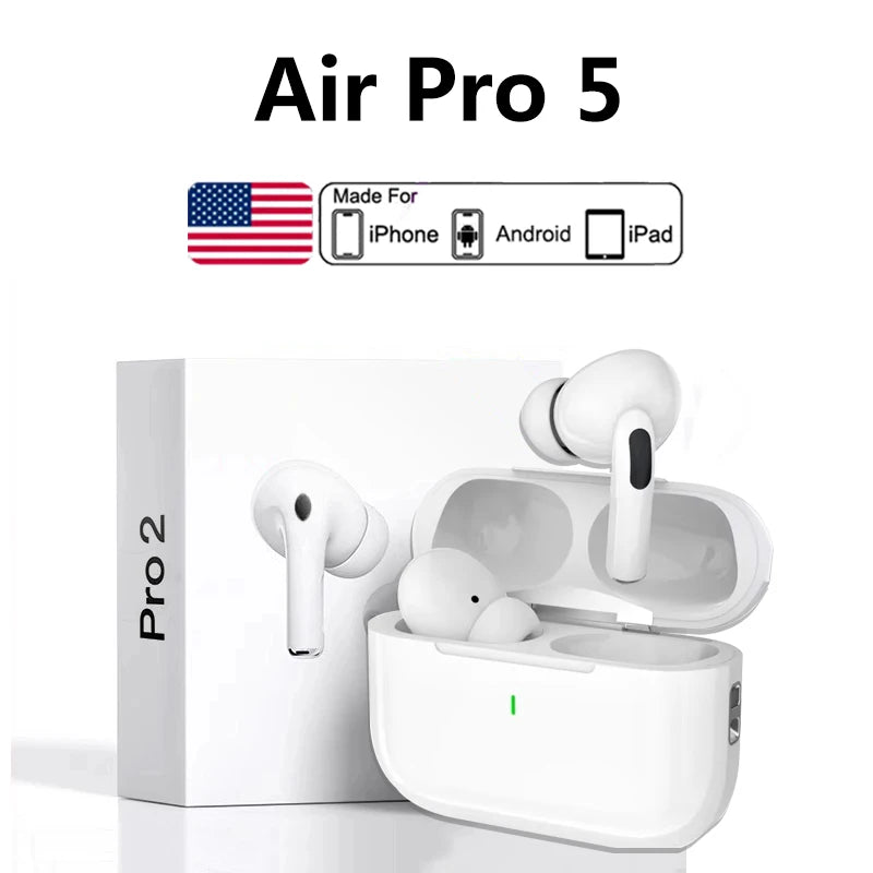 Original Air Pro TWS Max Wireless Bluetooth Earphones In Ear Earbuds Sport Noise Cancelling Headset For Android iPhone Headphone