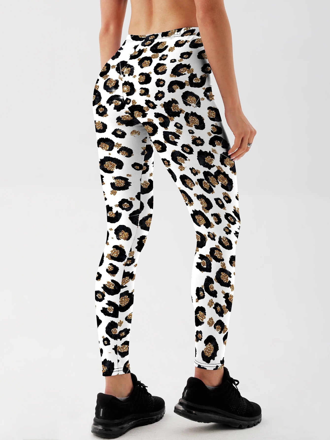 Women Leopard Printed Leggings For Fitness